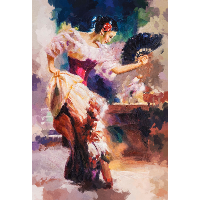 Flamenco Schilderij