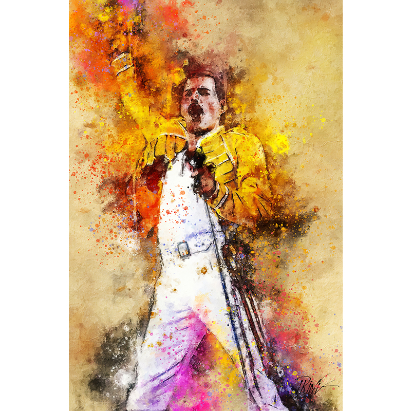 Freddie Mercury schilderij kopen 