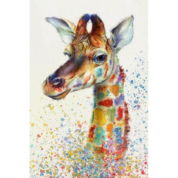 Giraffe schilderij kopen