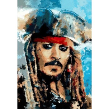  Jack Sparrow schilderij kopen 