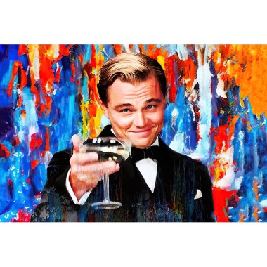 Leonardo DiCaprio schilderij kopen