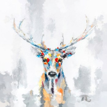 Hert schilderij