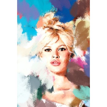 Brigitte Bardot schilderij