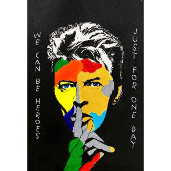 David Bowie schilderij