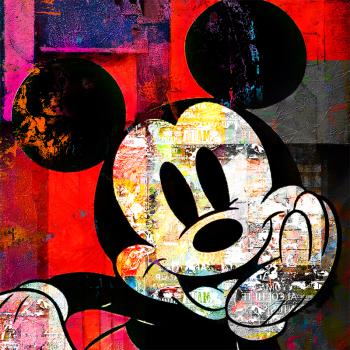 Mickey Mouse schilderij