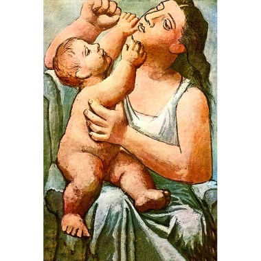 moeder en kind - Picasso