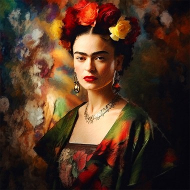 Frida kahlo Vintage stijl