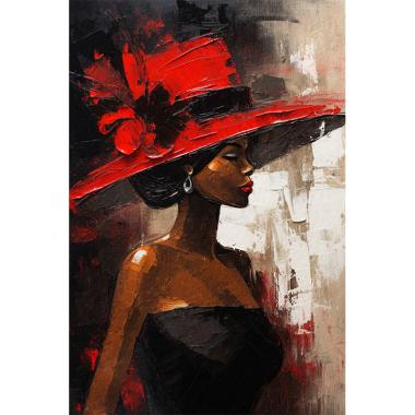 Vrouw met de rode hoed