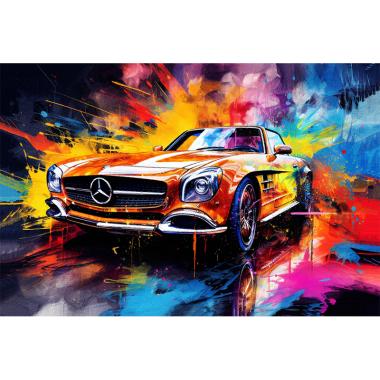 Mercedes Benz schilderij