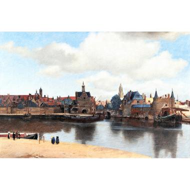 Gezicht op Delft van Vermeer
