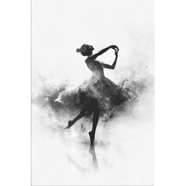 Schilderij Ballerina in Zwart