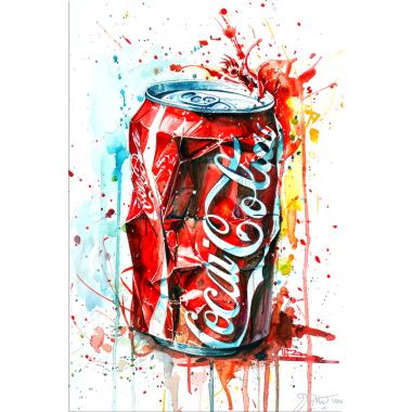 Coca-Cola op canvas