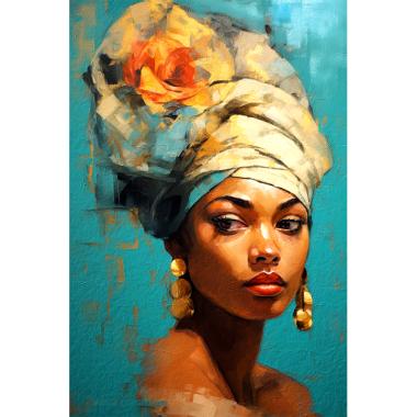 Vrouw Afrika kunst