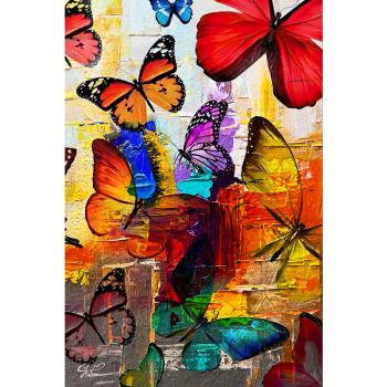 Vlinders schilderij 