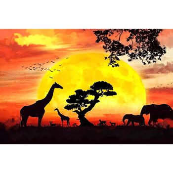Safari Afrika schilderij
