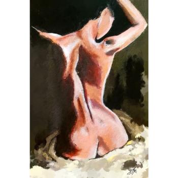 Vrouw schilderij online kopen 