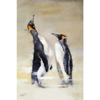 Pinguïns schilderij kopen online