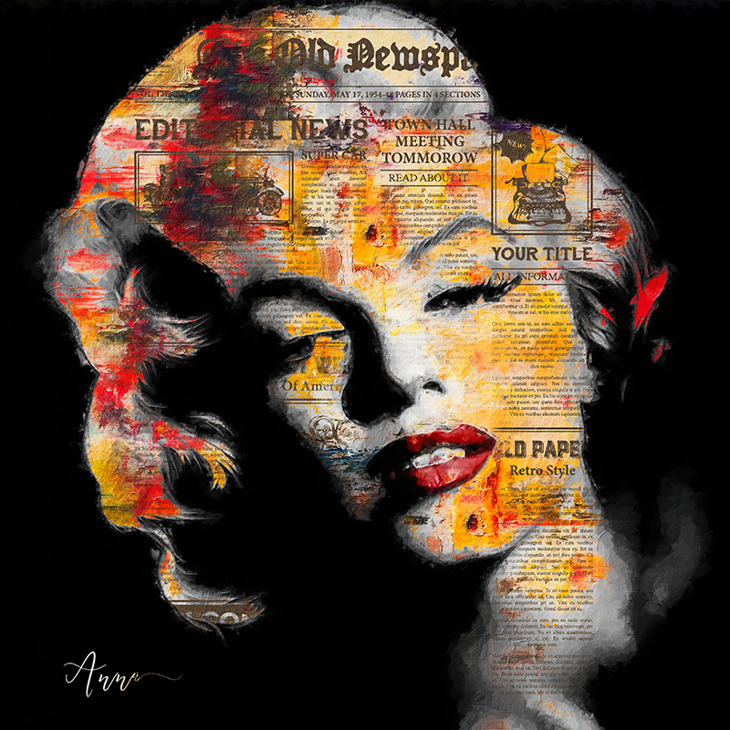 Marilyn Monroe schilderij kopen online